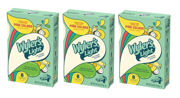 Wyler's Light Pina Colada Watertok - Pack of 3 - Singles To