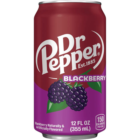 12oz 12pk Dr. Pepper Blackberry
