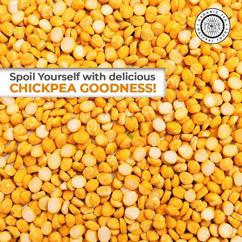 1.5 lb Pride of India Chana Dal | Split Yellow Chickpea Lentils for Soup, Curry & Kitchari | High Protein & Fiber Rich