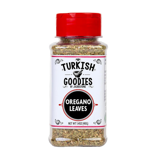 Oregano Leaves by Turkish Goodies - Dried Oregano Herb Flakes, Perfect for Gourmet Cooking, 1.4oz