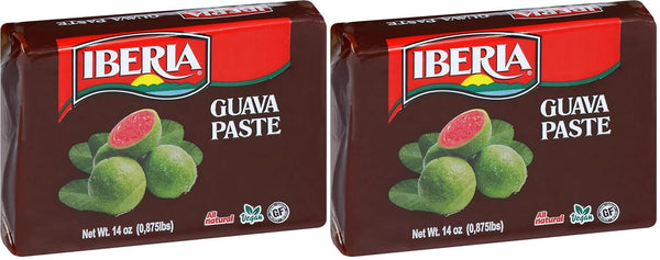 Iberia Guava Paste, 14 oz, All Natural, Vegan, Gluten Free, Halal, Kosher