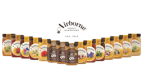500g/1.1lbs Airborne (New Zealand) Multifloral Honey