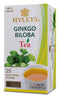 Hyleys Ginkgo Biloba Green Tea, Brain Support Blend with Citrus, 100% Natural, 25 Tea Bags