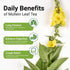 CCnature 20 100% Premium Mullein Tea Bags For Lungs - Pure Mullein Leaf | For Lung Health & Respiratory Wellness