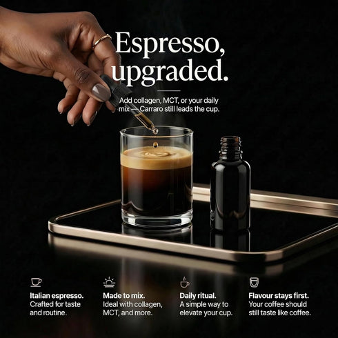 Pack 100 10 Packs, CARRARO Variety - Espresso Capsules Compatible with Nespresso Original Line Machines - Medium & Dark