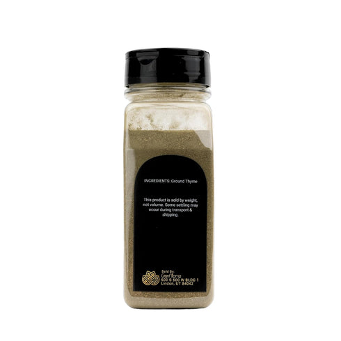 (5.92 GranAroma Ground Thyme, Traditional Herb, Aromatic Spice Ounce)