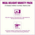 Pack 6, 1.5 6 Pack 10 oz Meal Delight Dal Makhani, Dal Tadka & Chana Masala, Ready to Eat Indian Meals, Variety of Heat