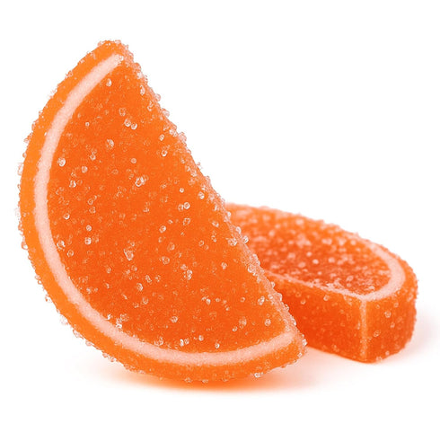 3 Gummies Gummies NY Spice Shop Orange Fruit Slices Candy - Pound Citrus Flavor Chewy Jelly Fruit Slices Candy - Old