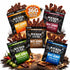 Pack 5 36g (5 Wicked Cutz Beef Jerky Variety | Flavors Up to Protein Per Bag | Tender, Easy to Chew, USA Made, High
