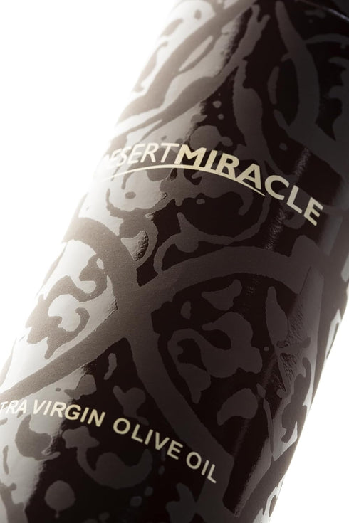 17 Oz (Pack 1) Olive Oil Gift Box of DESERTMIRACLE Cold Pressed Polyphenol Rich Moroccan Olive Oil, Extra Virgin Olive