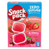 Snack Pack Zero Sugar Strawberry and Cherry Flavored Low Calorie Juicy Gels Cups, 3.25