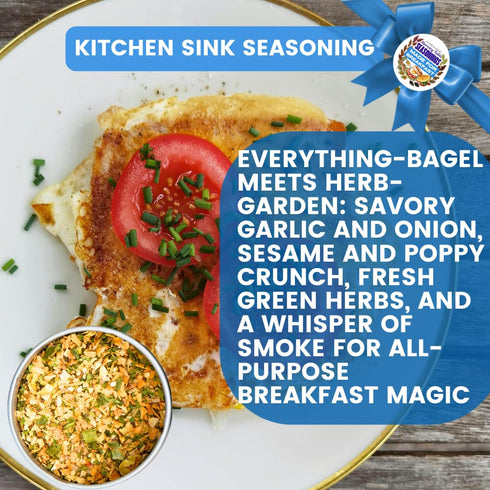 Packaged Set 3 GLP-1 Made for Breakfast: The Morning Table Seasonings | Gift of Spice Blends | All Natural, Non GMO |