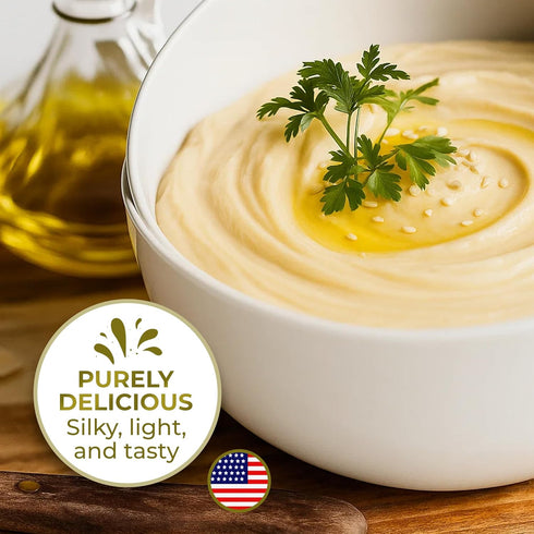 16 oz Kevala Organic Sesame Tahini | USDA Organic, NonGMO Project Verified & Kosher Certified | Smooth Hulled Sesame