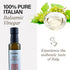 250ml Kouzini Ultra-Premium Peach White Balsamic Vinegar, Aged, No Added Sugars or Preservatives, Ideal for Salads