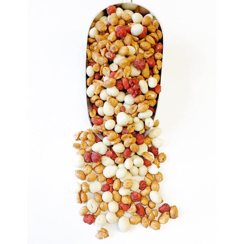 3 NY SPICE SHOP Candy Honey and Milk Medley Mix Pound Trail Mix Snack Mixture of Honey Roasted Peanuts, Sugar Toasted