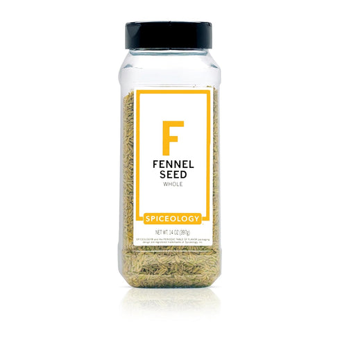 Spiceology Whole Fennel Seed Sweet, Anise-Flavored Spice for Sausage, Curries, Tomato Sauce