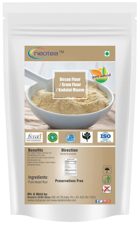 Neotea Besan Flour | Premium Gram Flour | Kadalai Maavu | Chickpea