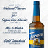 Pack, 25.4 oz, (Set 4) Torani Sugar Free Flavored Drink Syrup Soda Flavors Variety Raspberry, Coconut, Strawberry
