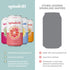 4 Pack, 12 Oz (Pack 20) Spindrift Sparkling Water, Flavor Variety Made with Real Squeezed Fruit, Fl