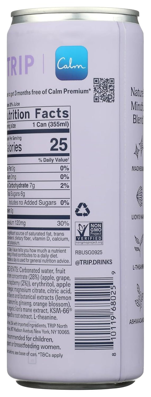 12 Trip Raspberry Blossom Functional Water, FZ