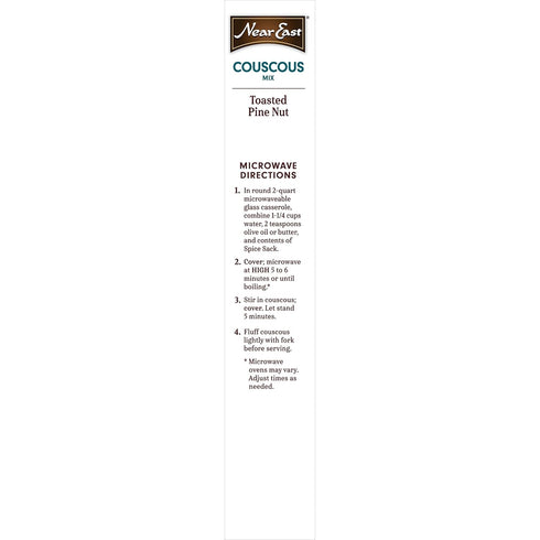 5.6 oz (Pack 12) Near East Toasted Pine Nut Couscous Mix