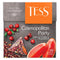 Tess Cosmopolitan Party Fruit Tea Composition with Hibiscus, Cranberry, and Grapefruit Leaf in 20 Pyramid Sachets