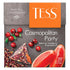 Tess Cosmopolitan Party Fruit Tea Composition with Hibiscus, Cranberry, and Grapefruit Leaf in 20 Pyramid Sachets