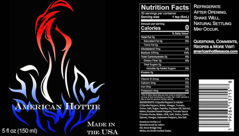 American Hottie Spicy Hot Sauce - Elevate Your Culinary Experience