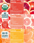 Pack, 9.3 Oz (Pack 12) Citrus House Organic Sparkling Juice, Variety Modern Italian Soda, No Added Sugar, No