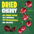 SUNPIK'T 7 oz SUNPIKT Dried Cherries Unsweetened, No Sugar Added, No Preservatives or Sulfites, All-Natural Vegan