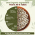 100% (1LB -16Oz) Organic Way Ginger Root Cut & Sifted (Zingiber officinale) - Herbal Tea | Kosher & USDA Certified |