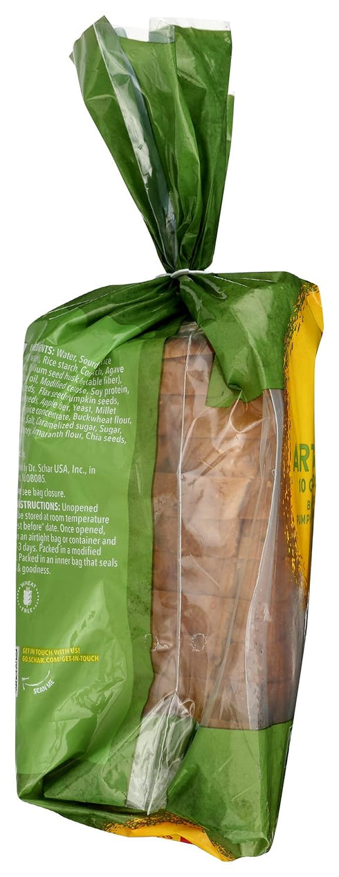 10 6 Count Schar Gluten Free Artisan Baker Grain & Seeds Bread