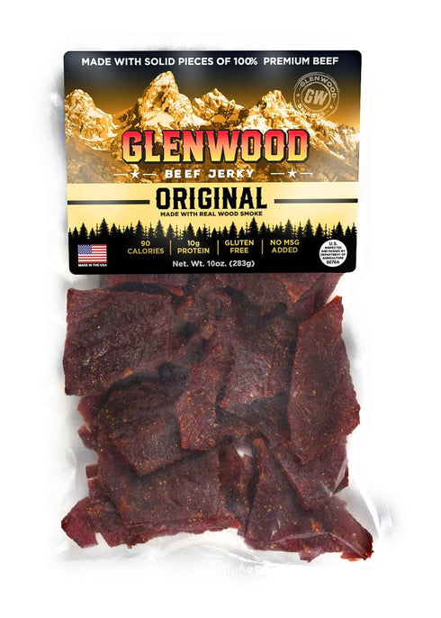 Glenwood Snacks Glenwood Jerky 10oz 100% Beef Jerky (ORIGINAL)