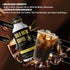 Generic Coffee,12.5 OZ Bottle370ml Cold Brew Coffee,Black Coffee,Arabica-Based Blend, Medium Roast Brewed Low