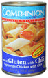 Companion Foods Companion - Vegetarian Chicken with Chili, 10 oz. Can (Pack of 6)