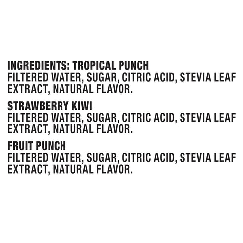 30 6 oz Capri Sun Roarin' Waters Flavored with Other Natural Flavor Water Beverage, Pouches, for School Lunches