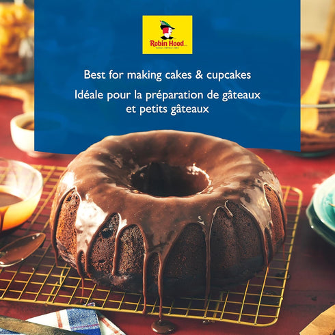 Robin Hood 2.5 Kilograms/5.51 Best for Cake & Pastry Flour Pounds {Imported from Canada}