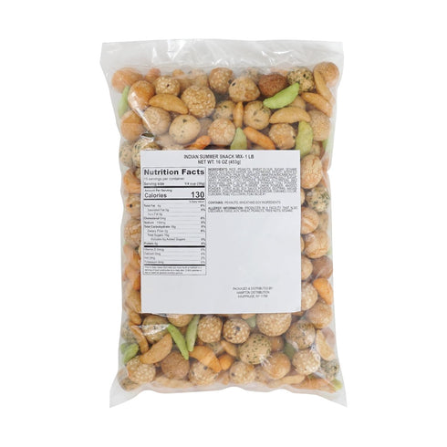 Summer Mix,1 Indian Oriental Rice Snack Pound Bulk Bag, Hampton Distribution