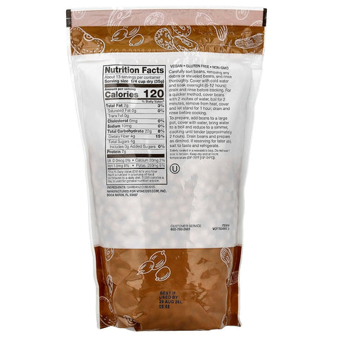 Vitacost Brand 16 oz (453 Vitacost Garbanzo Beans, g)