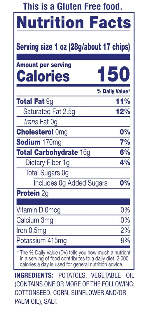 Pack (4) 9.5oz (Pack 4) Better Made Special Original & BBQ Potato Chips Variety x Family Size Bags of - Crispy