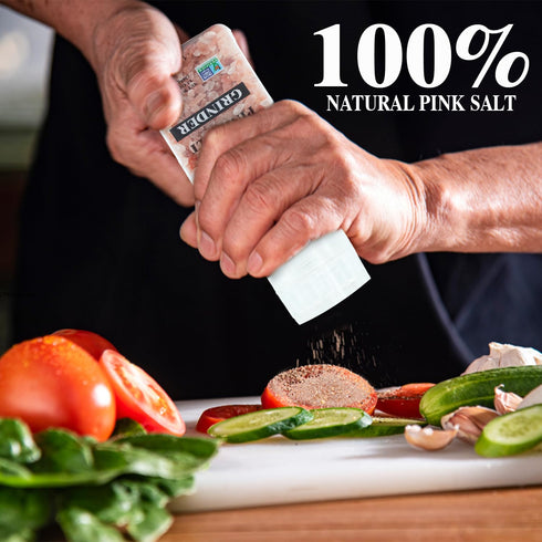13 Oz Himalayan Chef Pink Himalayan Salt Coarse Grain for Refill Grinders