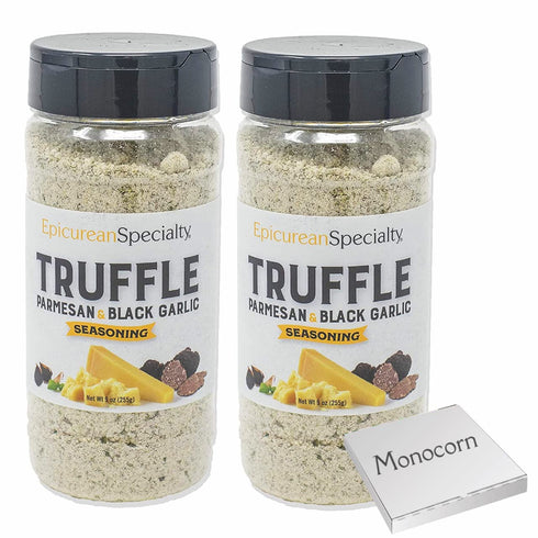Monocorn Epicurean Specialty Truffle Seasoning with Parmesan & Black Garlic in Premium Box!