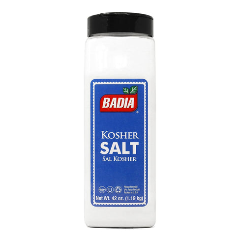 42 (Pack 4) Badia Kosher Salt, Ounce