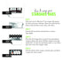 24ct 50th Birthday Party Favors - Custom Wrappers for Chocolate Bars (24 Count) - Candy Not Included