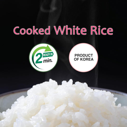 7.05 oz (Pack 12 Jayone Instant Cooked Rice, Pantry Staple Bap, Sticky, Microwavable, Shelf Stable Asian Bap, Product