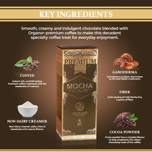 (15 ORGANO Gourmet Cafe Mocha sachets)