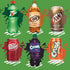 Pack 3 Sweetzo - Soda Pop Shoppe Jelly Beans, Root Beer, Cream Soda, Grape, Orange, Dr. Pepper Flavored Candies