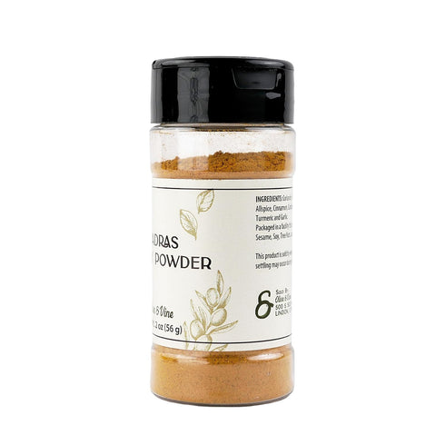(2 Olive & Vine Madras Curry Powder, Spicy Flavor, For Curries & Stews, Rich Tradition, Authentic Taste, For Global