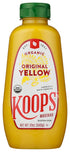KOOPS MUSTARD YELLOW ORG 12 OZ