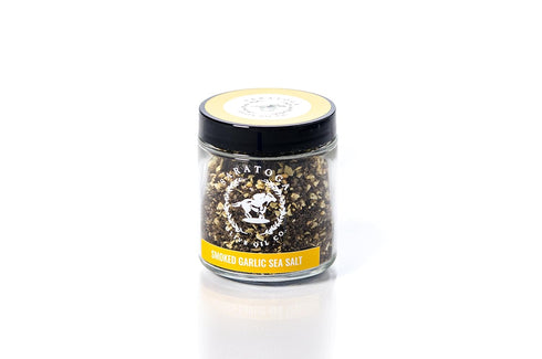 Smoked Garlic Sea Salt by Saratoga Olive Oil Company